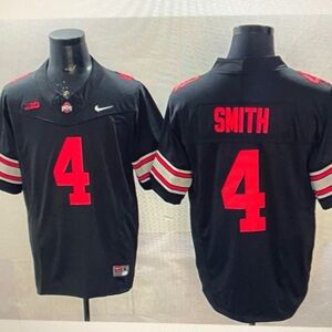 Mens Jeremiah Smith 4 Vapor Jersey Stitched Black❤️